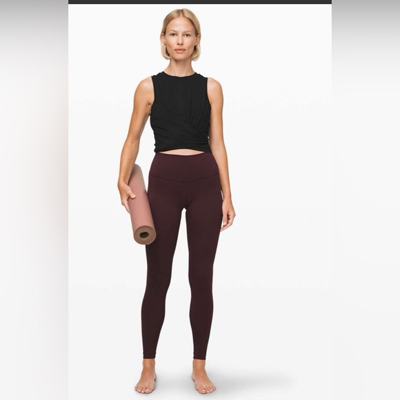 NWT Lululemon Time to Restore Tank In Black. Size 12 - Picture 10 of 10